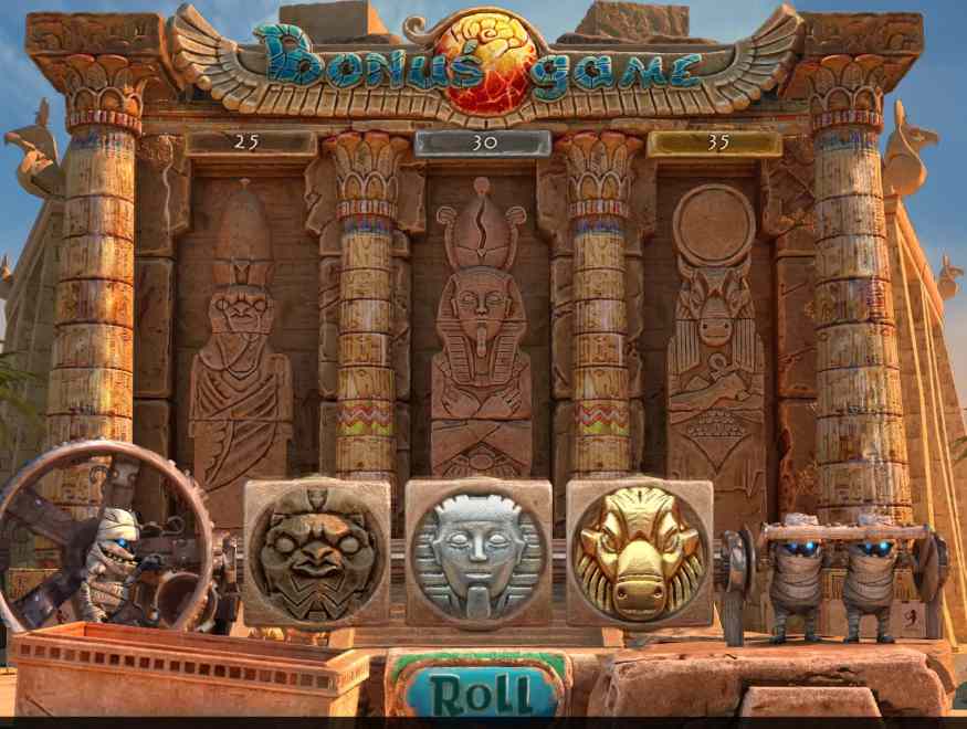Бонусная игра в автомате Legends of Ra Тематическая игра в аппарате Лененды Ра